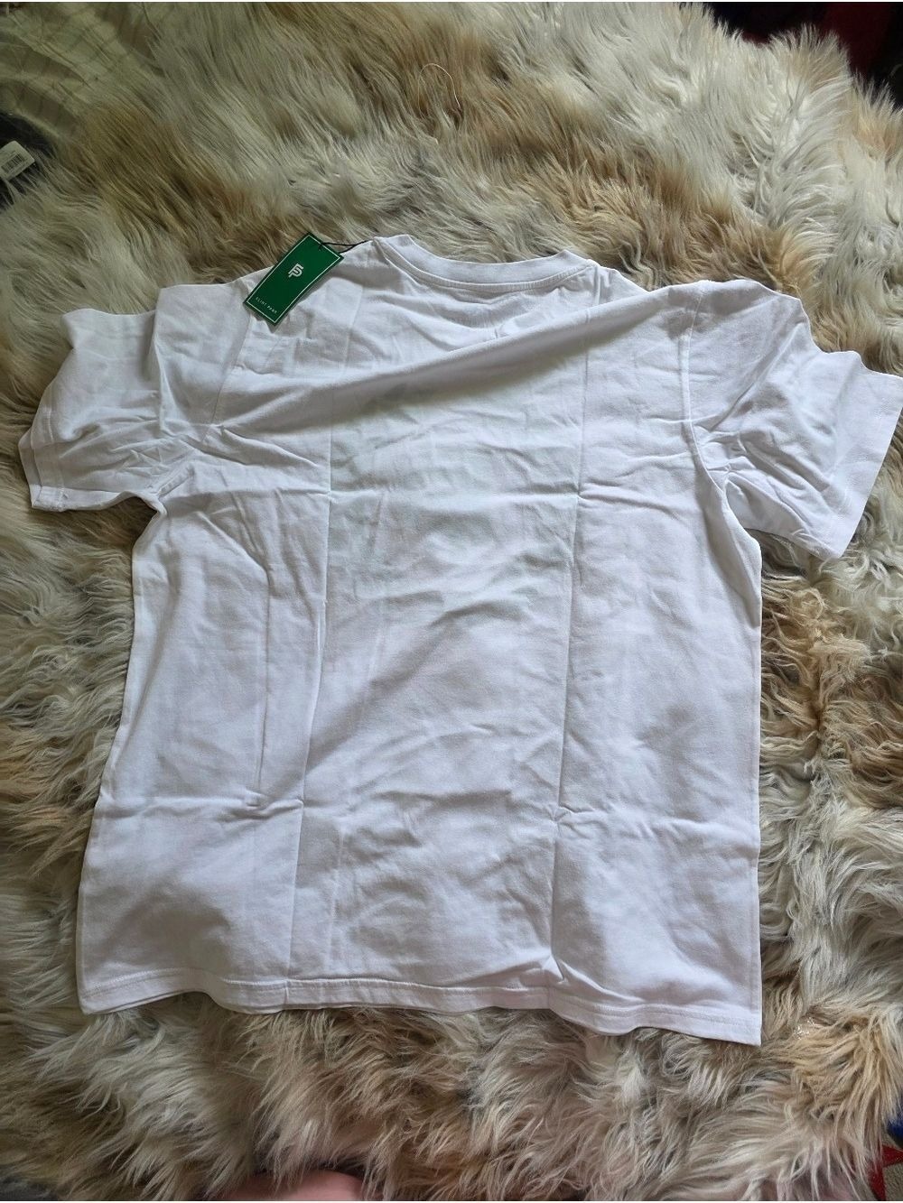 Men's Flint Park Original Logo T in White - Picture 5 of 5